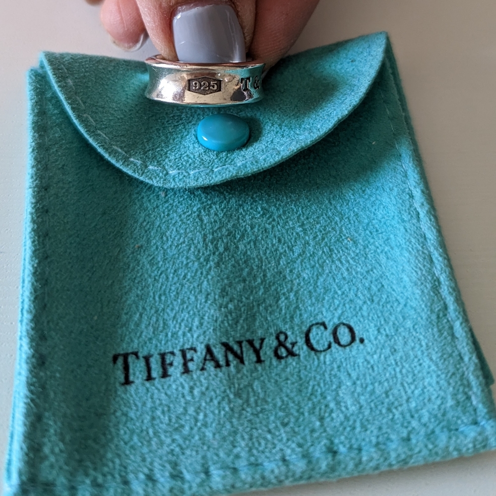 Tiffany & Co ring silver - Picture 2 of 7